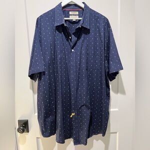 Goodthreads Poplin blue with anchors men’s 2XLT Tall